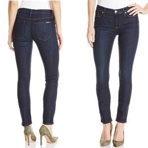 Hudson Jeans Shine Midrise Skinny 5-Pocket